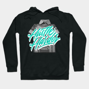 Hustle Harder Clear Jade Retro Sneaker Hoodie